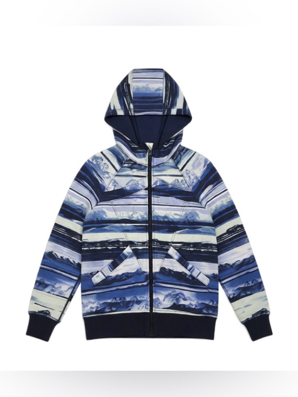 Ivivva by Lululemon Full Zip Fleece Lined Mountain Hoodie - Girls Size 12